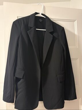 Mexx Black Single-Button Blazer